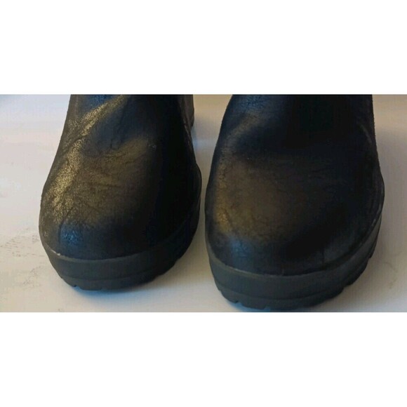 Parker & Sky Chunky Boots  Women’s Size 10M Black High Heel Goth Grunge Y2K - Picture 5 of 11